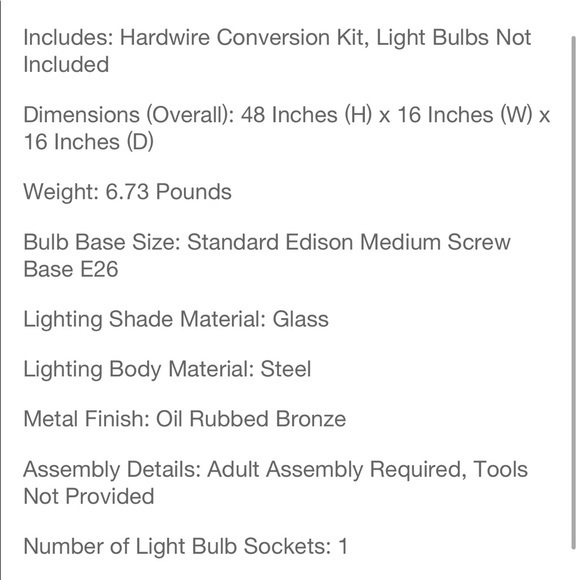 THRESHOLD Designed with STUDIO MCGEE Glass Ceiling Pendant Light - Picture 3 of 6